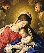 Giovan Battista Salvi Sassoferrato, Madonna and Child